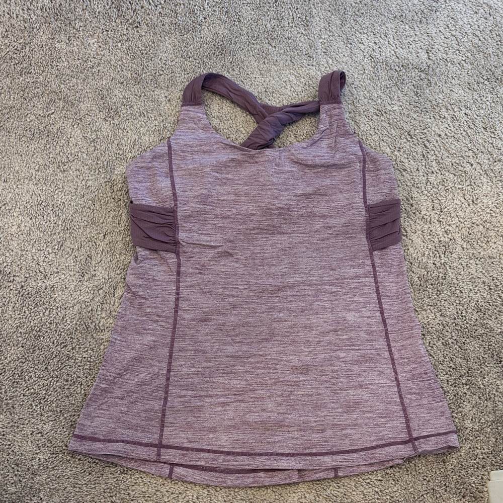 lululemon athletica Purple Tank Top